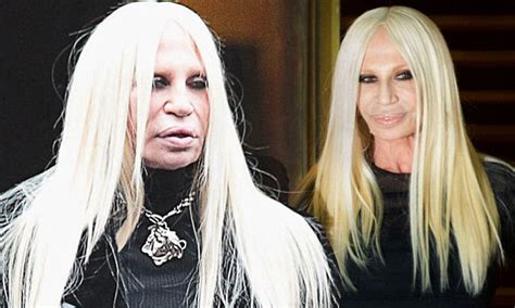 donatella versace 2018 photos|donatella versace without makeup.